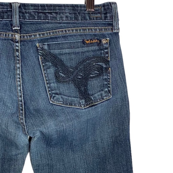 Fidelity Denim Japan Rose Skinny Flare Low Rise Jeans 29 - Picture 11 of 16